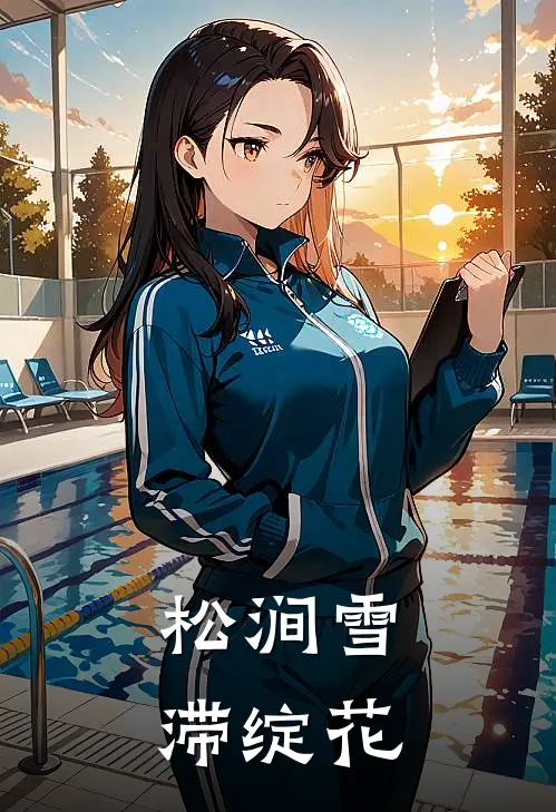 松涧雪，滞绽花