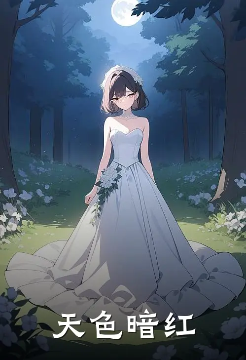 天色暗红