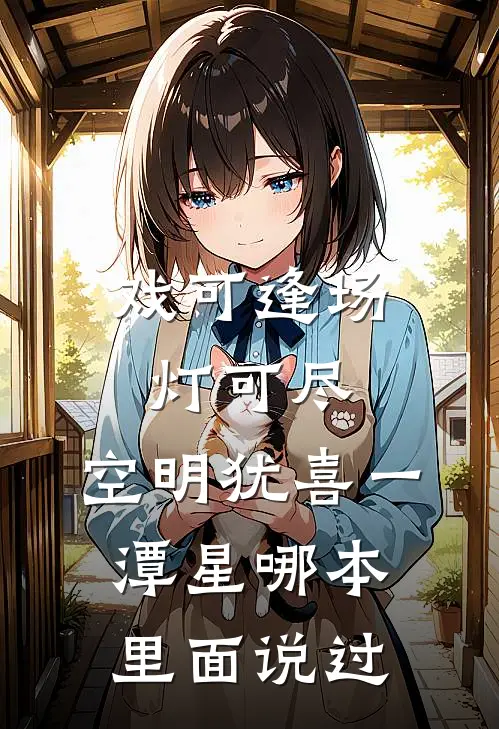 戏可逢场灯可尽,空明犹喜一潭星哪本里面说过