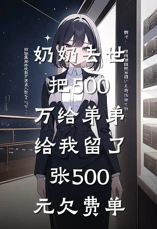 奶奶去世把500万给弟弟，给我留了张500元欠费单小鸣宋晚免费完结版小说_小说完结奶奶去世把500万给弟弟，给我留了张500元欠费单小鸣宋晚
